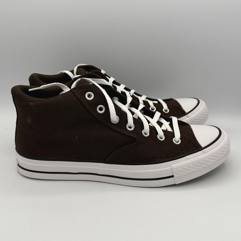 Converse Malden Street Mid Shoes Mens 11.5 Fresh Brew Brown Canvas A11708F